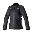Women's Textile Motorcycle Jacket - Bermingum Motorcycle Black Riding Jacket Front
