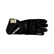 mens black leather motorcycle gloves