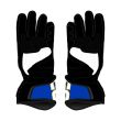 black and white motorcycle gloves