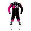 black bike suit