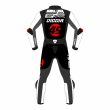 Motorcycle Leather Suit - Fabio Di Giannantonio Winter Test 2023 Two Piece Race Suit Back