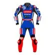 Blue Motorcycle Suit Francesco Bagnaia Italian GP 2024
