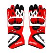 leather motorcycle riding gloves
