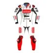 motorcycle suit white