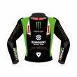 Kawasaki Race Jacket -  Jonathan Rea Race Bike Leathers Jacket SBK 2023 Back