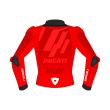 red moto jacket