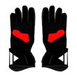 Maverick Vinales 2024 Motorcycle Race Gloves Back