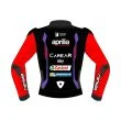 Aprilia Racing Jacket - Maverick Vinales Aprilia Racing Leather Jacket MotoGP 2023 Back