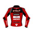 Nicolo Bulega Ducati Jacket Aruba .it WSBK 2026 Back View