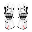 white motorcycle gloves