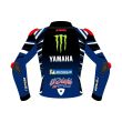 Yamaha Leather Jacket Fabio Quartararo MotoGP 2026 Back View