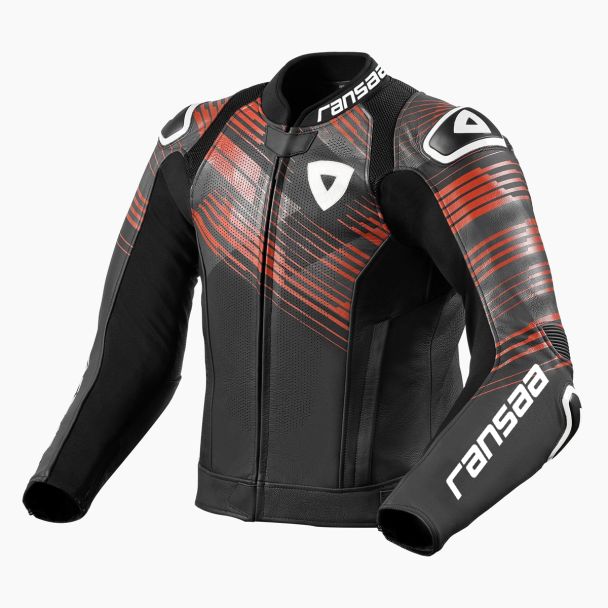 Alpha Combi Motorcycle Leather Race Jacket