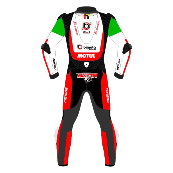 Axel Bassani Suit Bimota By Kawasaki Racing Team WSBK 2026 Back View