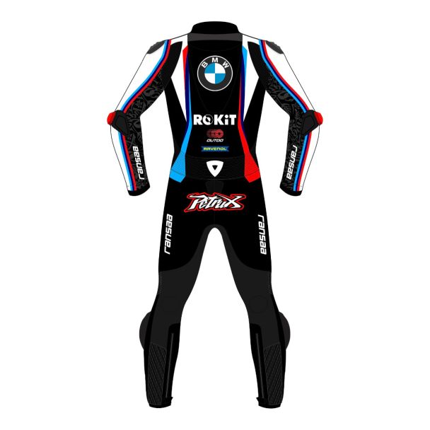 BMW Motorcycle Suit Danilo Petrucci WSBK 2026 Back View