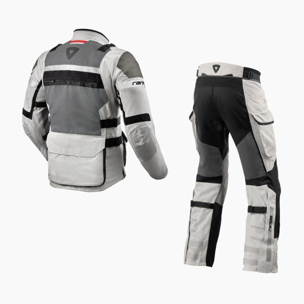 Cayenne Motorcycle Waterproof 2-Piece Textile Suit Back