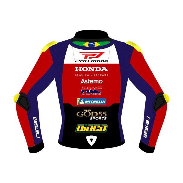 Diogo Moreira MotoGP Jacket Honda LCR 2026 Back View