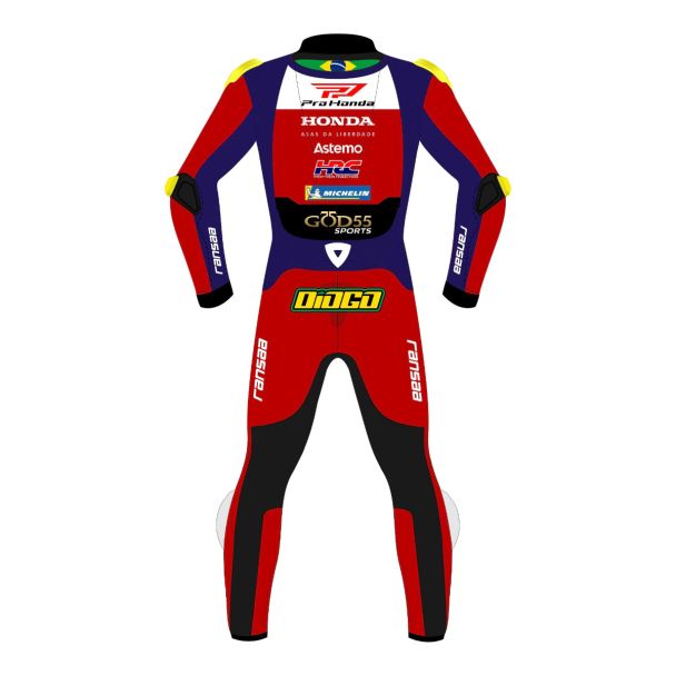 Diogo Moreira Suit Pro Honda LCR MotoGP 2026 Back View