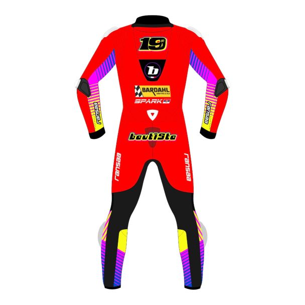 Ducati Motorbike Suit Alvaro Bautista MotoGP 2026 Back View