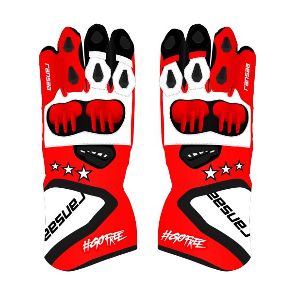 leather motorcycle riding gloves