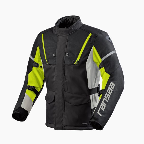 Horizon Motorcycle Riding Rain Jacket Front