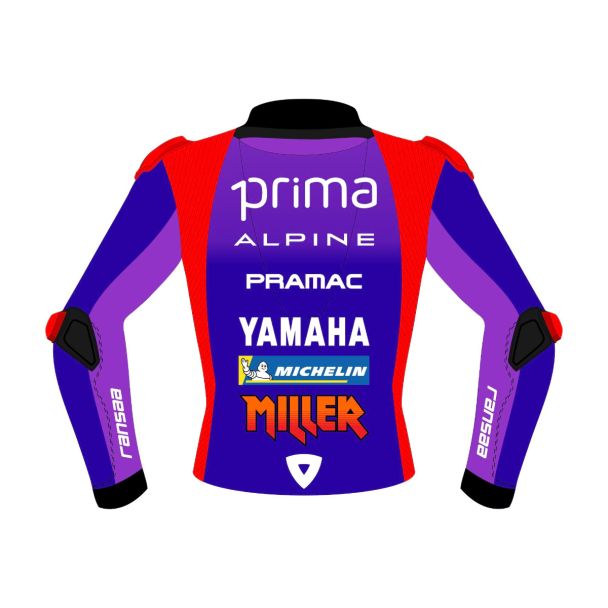 Jack Miller Yamaha Jacket Prima Pramac MotoGP 2026 Back View