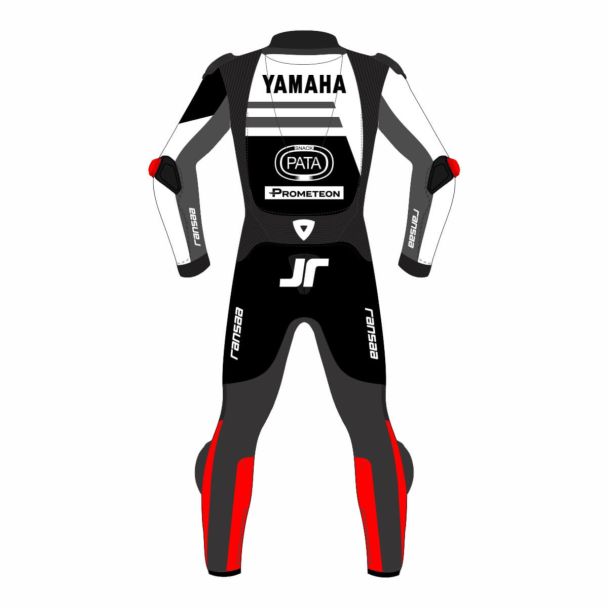 Yamaha Leather Suit - Jonathan Rea Winter Test Suit SBK 2023 Back