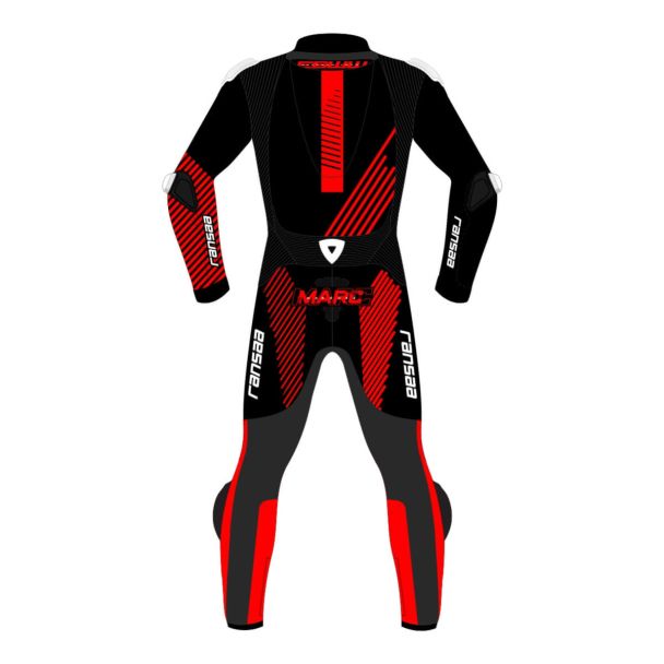 Racing Track Suit - Marc Marquez Ducati Winter Test Suit 2023 Back