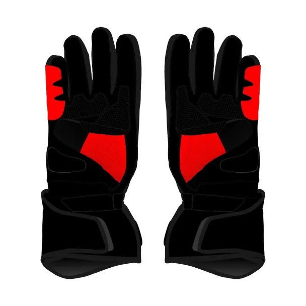 Marc Marquez Ducati Sport Bike Race Suit MotoGP Winter Test 2024 Matching Gloves Back