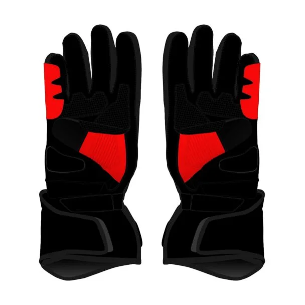 leather motorcycle racing gloves