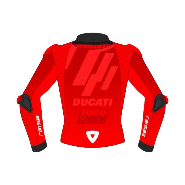 red moto jacket