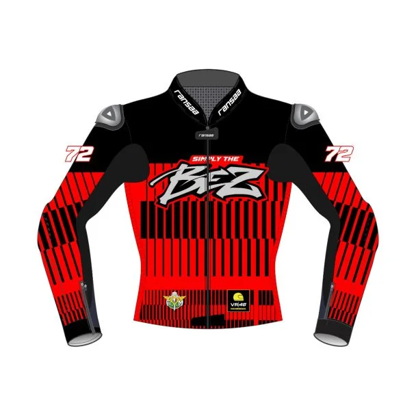 red racing jacket