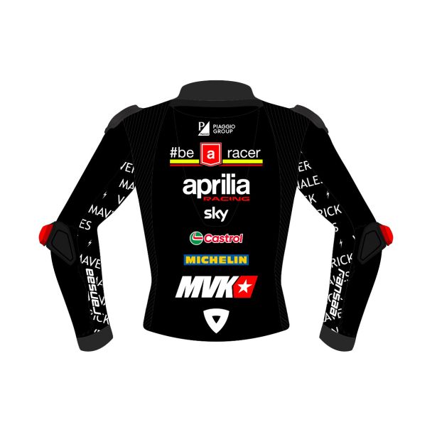 aprilia leather motorcycle jacket