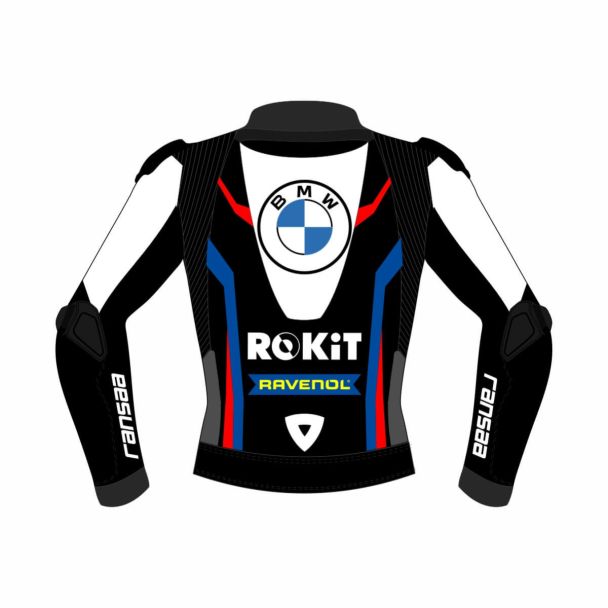 BMW Motorcycle Race Jacket - Michel Van Der Mark SBK 2023 Back