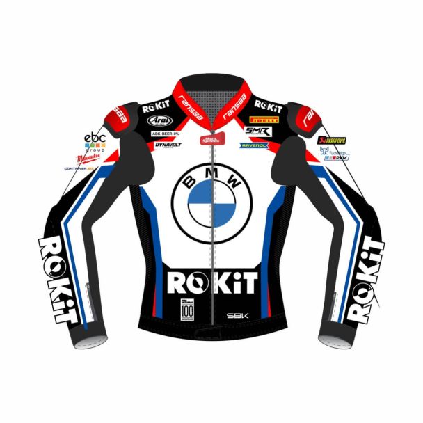 BMW Motorcycle Race Jacket - Michel Van Der Mark SBK 2023 Front