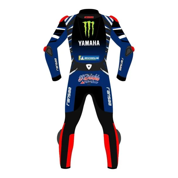 Monster Energy Suit Fabio Quartararo Yamaha MotoGP 2026 Back View