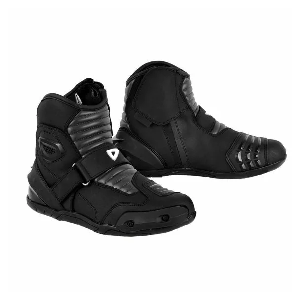 Motorbike Touring Short Boots Black