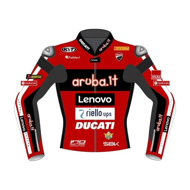 Nicolo Bulega Ducati Jacket Aruba .it WSBK 2026