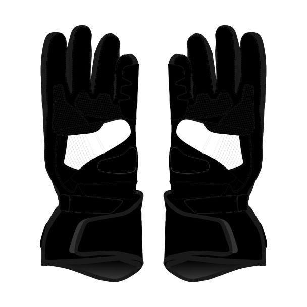 mens leather racing gloves