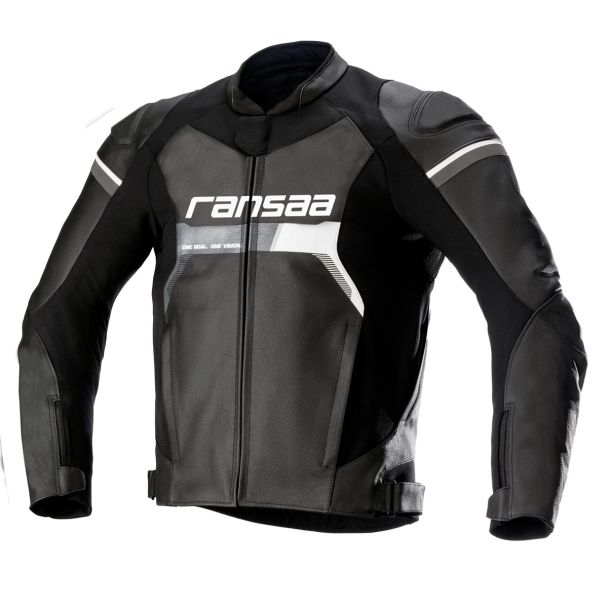 Ransaa GP Force Motorbike Leather Racing Jacket