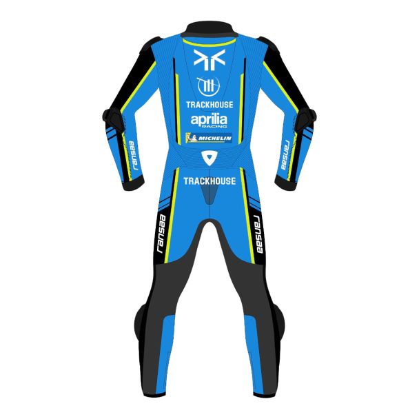 Raul Fernandez Suit Trackhouse Aprilia MotoGP 2026 Back View
