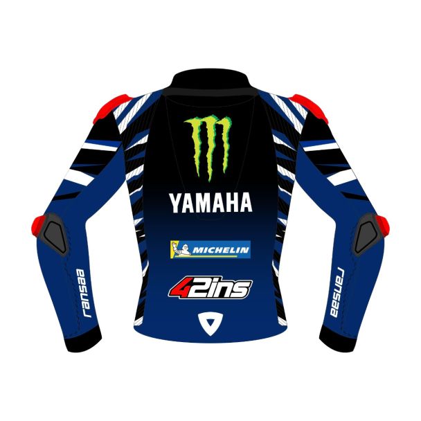 Yamaha MotoGP Jacket Alex Rins Monster Energy 2026 Back View