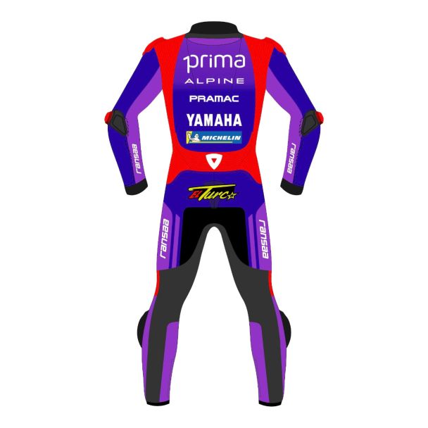 Yamaha Motorcycle Suit Toprak Razgatlioglu MotoGP 2026 Back View
