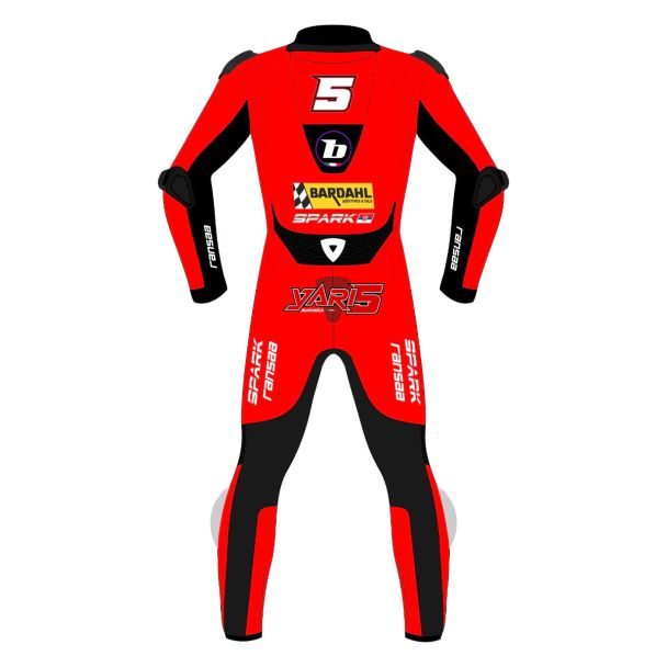 Yari Montella Suit Ducati Barni Spark Racing Team WSBK 2026 Back View