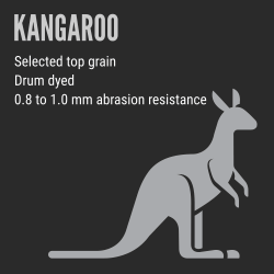 Kangaroo Leather + $400.00